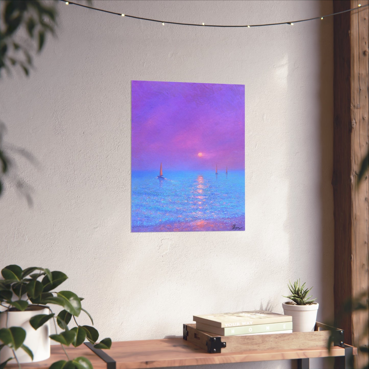 Purple Sun by Dmitry Oleyn